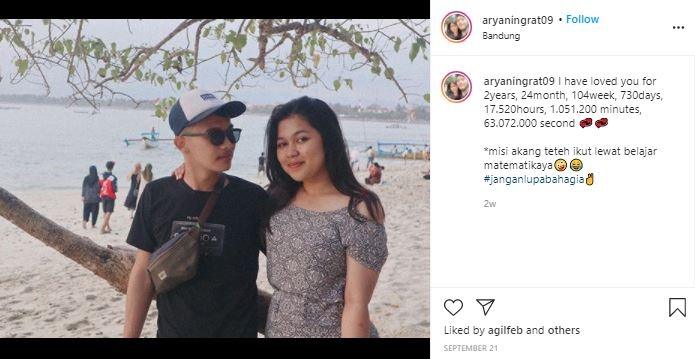 Aryani, saudara Rizki DA2. (Instagram/@aryaningrat09)