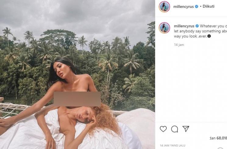 Millendaru foto bugil (Instagram.com/millencyrus)