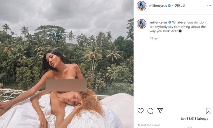 Millendaru foto bugil (Instagram.com/millencyrus)