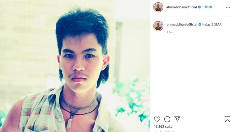 Ahmad Dhani saat masih muda (Instagram.com/ahmaddhaniofficial)
