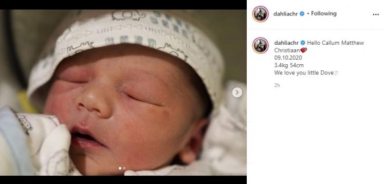 Bayi Dahlia Poland. (Instagram/@dahliachr)