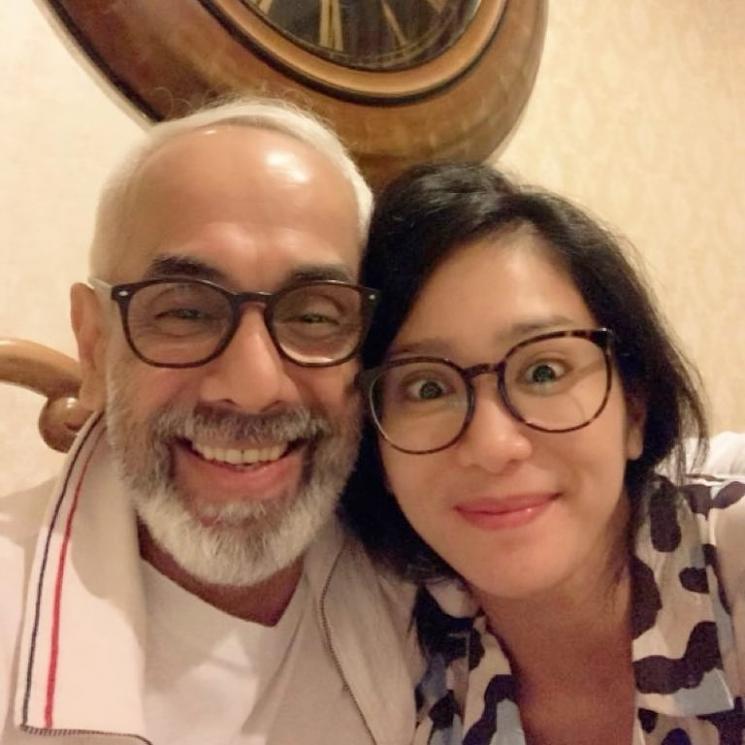 Bunga Zainal dan suami, Sukhdev Singh. (Instagram/@bungazainal05)