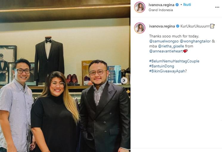 Regina Ivanova atau Regina Idol dan Lucky Jayadi (Instagram/@ivanova.regina)