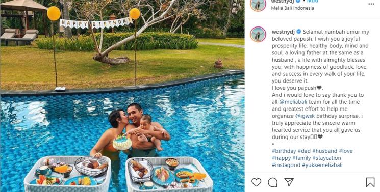 Keluarga kecil Westny DJ (Instagram.com/westnydj)