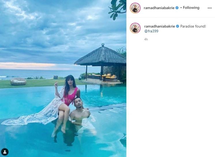Nia Ramadhani. (Instagram/@ramadhaniabakrie)