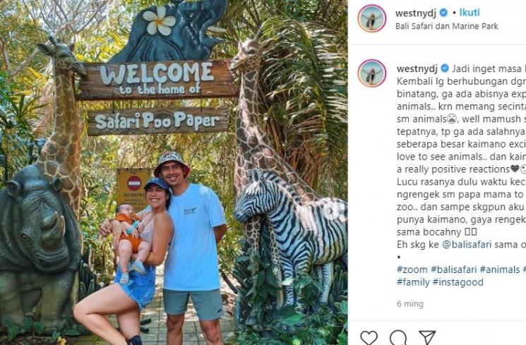 Keluarga kecil Westny DJ (Instagram.com/westnydj)