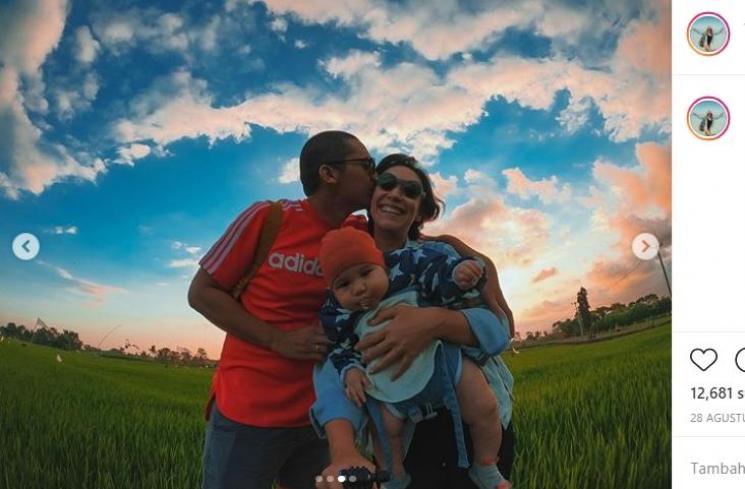 Keluarga kecil Westny DJ (Instagram.com/westnydj)