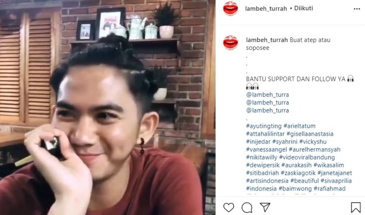 Rizki DA (Instagram.com/lambeh_turrah)