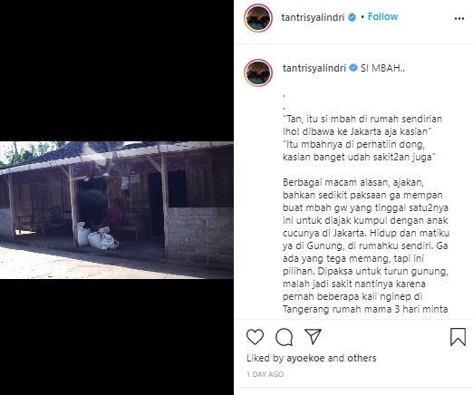 Tantri Kotak. (Instagram/@tantrisyalindri)