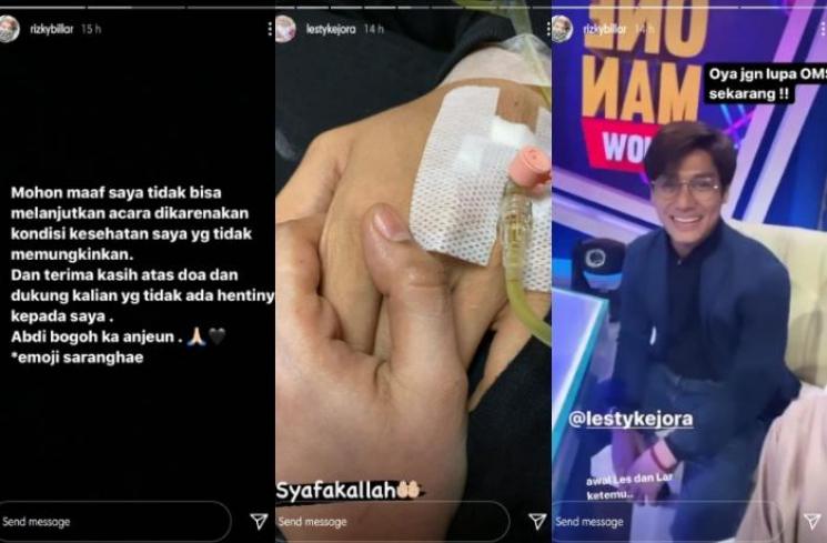 Lesty Kejora dan Rizky Billar. (Instagram/@rizkybillar @lestykejora)
