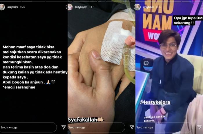 Lesty Kejora dan Rizky Billar. (Instagram/@rizkybillar @lestykejora)