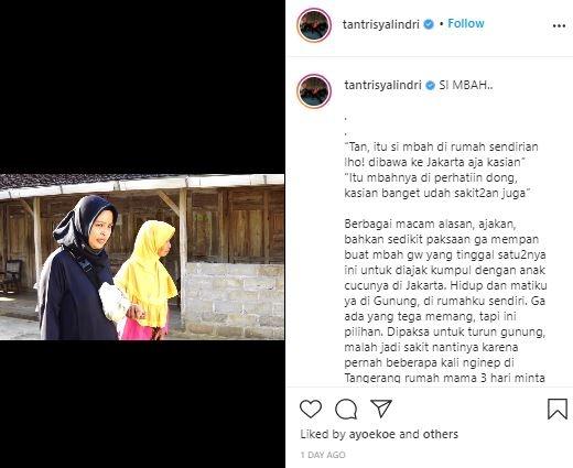 Tantri Kotak. (Instagram/@tantrisyalindri)