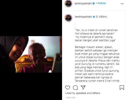 Tantri Kotak. (Instagram/@tantrisyalindri)