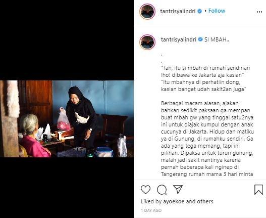 Tantri Kotak. (Instagram/@tantrisyalindri)