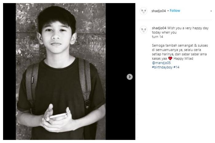 Bima Al Ayman Modjo, anak Duta Sheila On 7. (Instagram/@mandjo05)