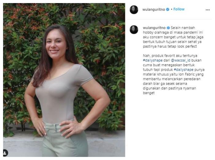 Wulan Guritno. (Instagram/@wulanguritno)