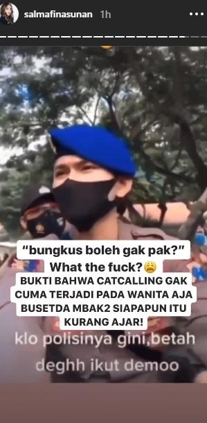 Postingan Salmafina Sunan. (Instagram/@salmafinasunan)