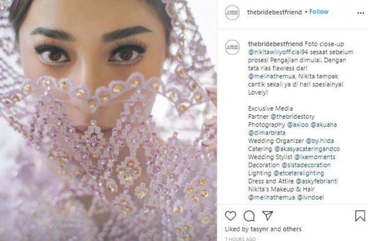 Nikita Willy. (Instagram/@thebridebestfriend)
