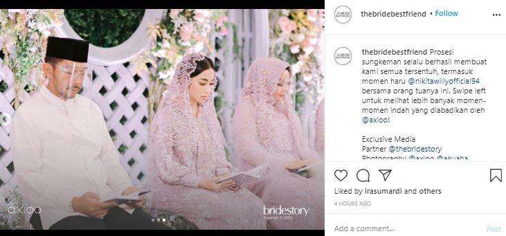 Nikita Willy. (Instagram/@thebridebestfriend)