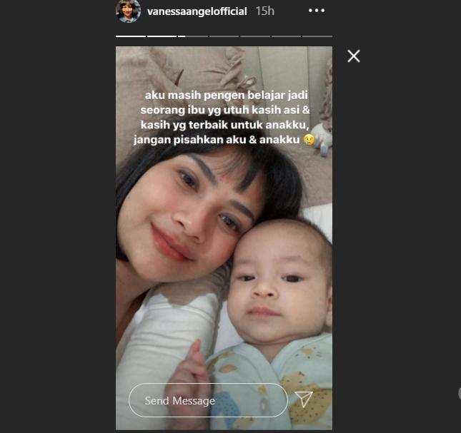 Vanessa Angel curhat di Instagram (Instagram.com/vanessaangelofficial)