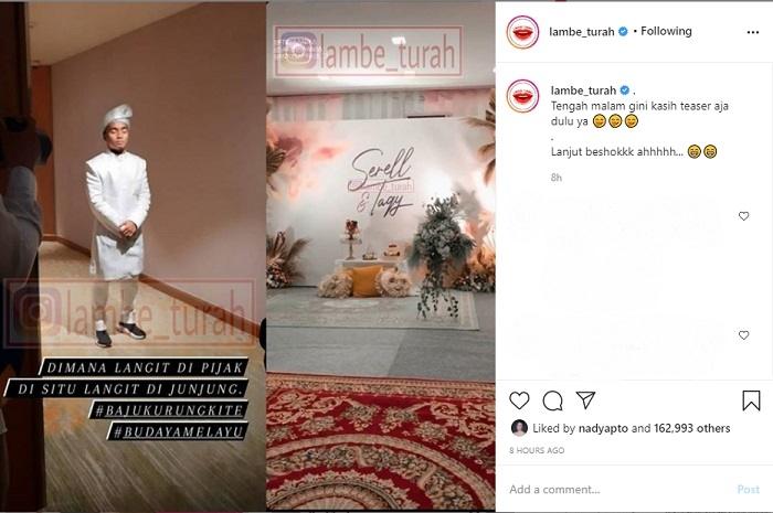 Heboh potret diduga Taqy Malik menikah (Instagram @lambe_turah)