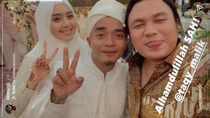 Taqy Malik dan Serell Thalib. (Instagram/@keanuagl)