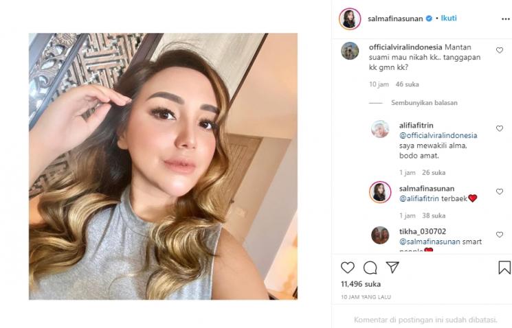 Salmafina Sunan (Instagram/@salmafinasunan)