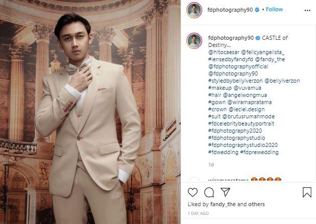 Felicya Angelista dan Hito Caesar. (Instagram/@fdphotography90)