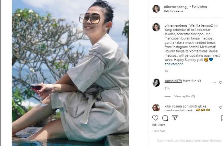 Oline Mendeng (Instagram.com/olinemendeng)