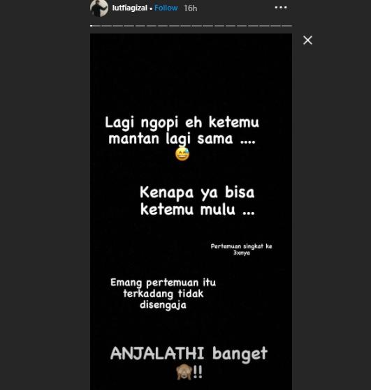 Tulisan Lutfi Agizal (Instagram.com/lutfiagizal)