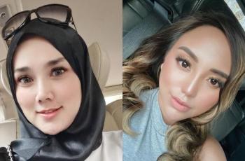 Mulan Jameela Tanpa Hijab Bikin Salfok, Salmafina Sunan Minum Wine Dinyinyiri