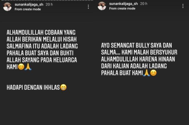 Putri Sunan Kalijaga, Salmafina Sunan (Instagram/@sunankalijaga_sh)