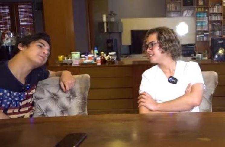 Dul Jaelani dan Tissa Biani resmi pacaran. (Youtube/MaiaAlElDulTV)