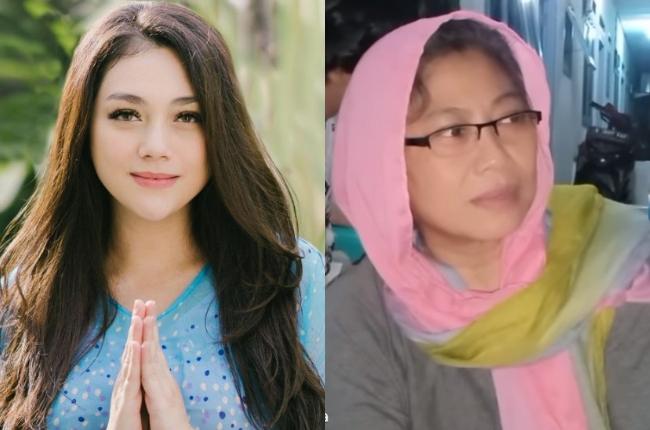 Celine Evangelista dan ibunya, Nurul. (Instagram/@celine_evangelista/YouTube)