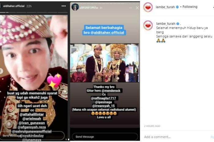 Aldi Taher sindir artis yang belum nikah. (Instagram/@alditaher.official)