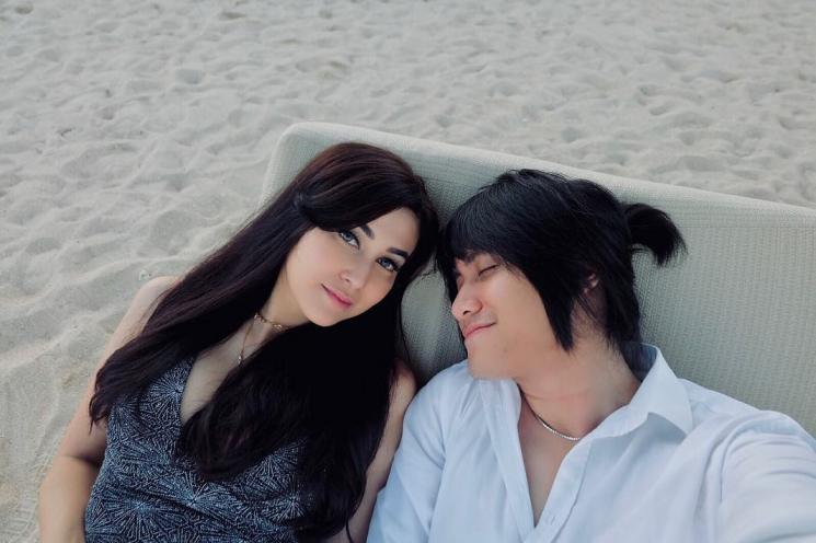 Kevin Aprilio dan Vicy Melanie (Instagram/@vicymelanie)