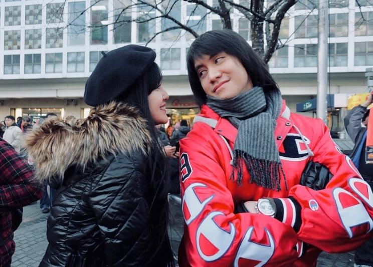 Kevin Aprilio dan Vicy Melanie (Instagram/@vicymelanie)