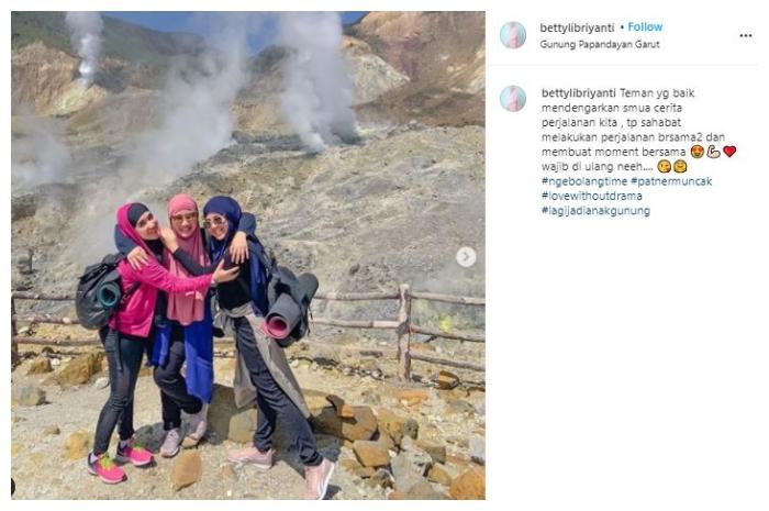 Risty Tagor. (Instagram/@bettylibriyanti)