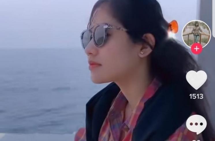 Qory Antika, mirip abis sama Nike Ardilla. (TikTok/@qoryantika)