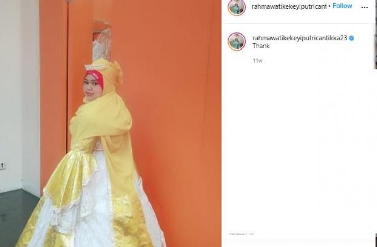 Kekeyi (Instagram.com/rahmawatikekeyiputricantikka23)