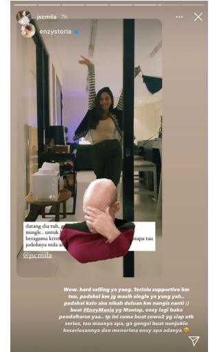 Postingan Jessica Mila (Instagram.com/jscmila)