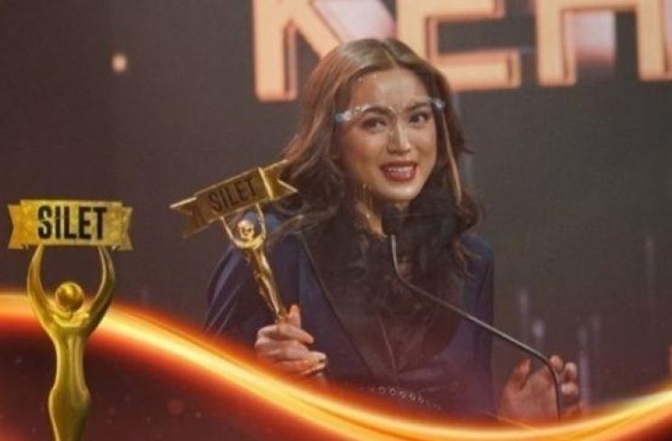 Jessica Iskandar saat menang Silet Awards 2020 [Instagram/@officialrcti]