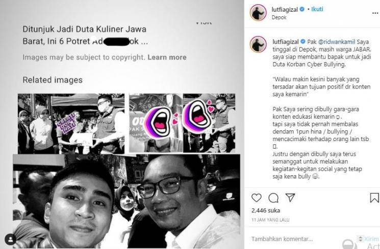 Lutfi Agizal (Instagram.com/lutfiagizal)