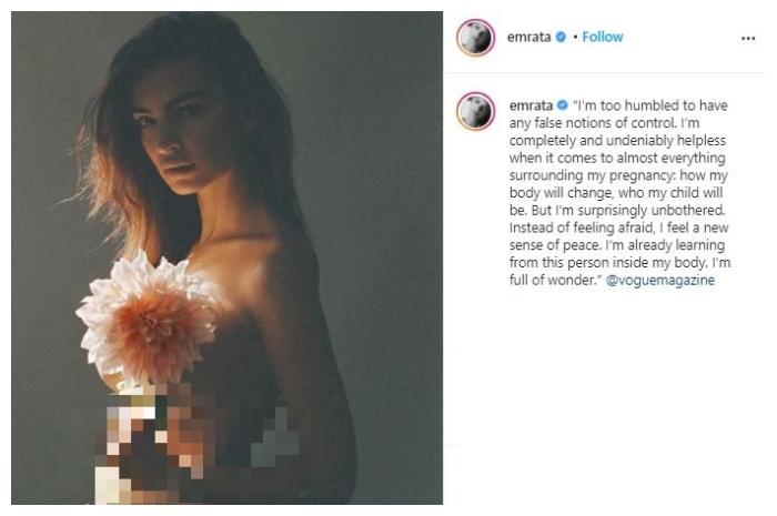 Emily Ratajkowski. (Instagram/@emrata)