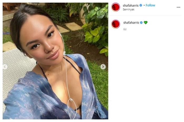 Shafa Harris. (Instagram/@shafaharris)