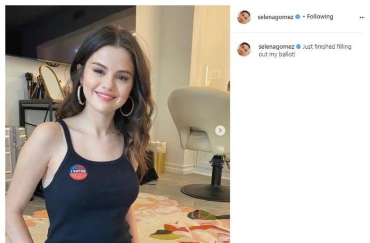 Selena Gomez. (Instagram/@selenagomez)