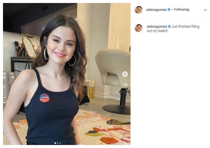 Selena Gomez. (Instagram/@selenagomez)