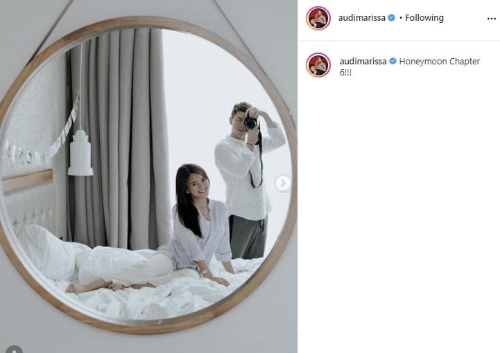 Audi Marissa dan Anthony Xie. (Instagram/@audimarissa)