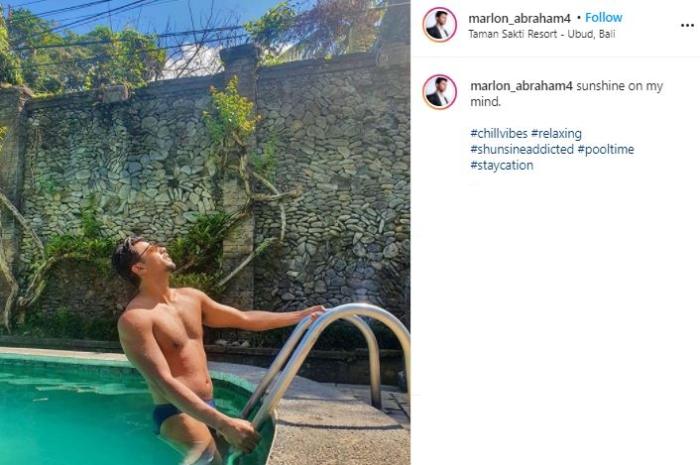 Marlon Abraham, pramugara viral mirip Shah Rukh Khan. (Instagram/@marlon_abraham4)