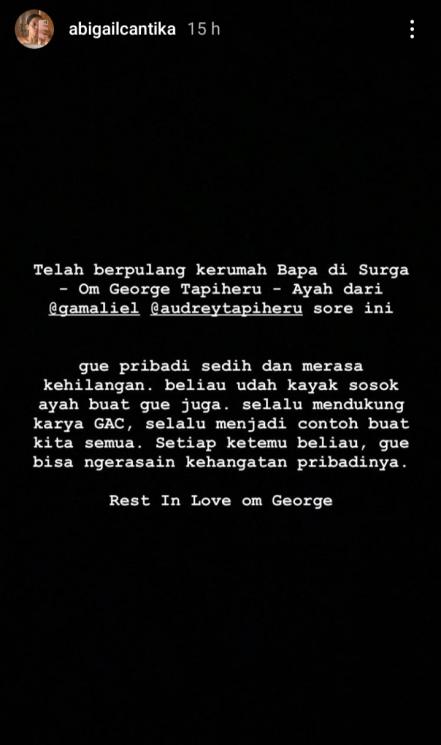 Cantika Abigail (Instagram/@abigailcantika)